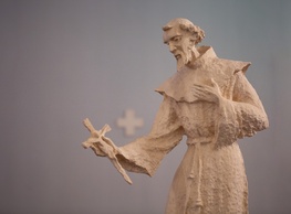 Blagoslov novog kipa svetoga Franje